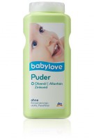 Присыпка детская Babylove с оливковым маслом и аллантоином 100 мл